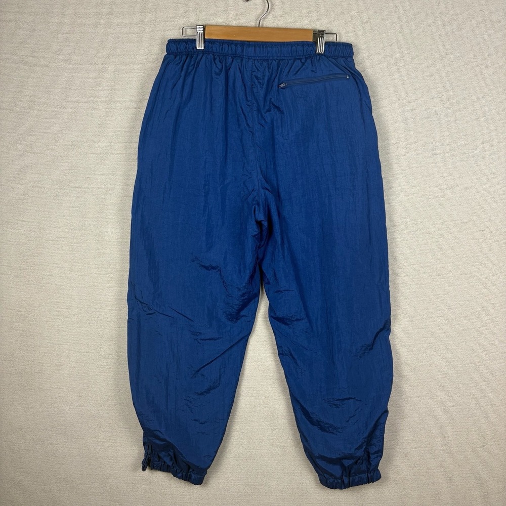 Vtg 90s Tracksuit Mens L SET Full Zip Jacket Pants Blue Blokecore Streetwear - Picture 10 of 16